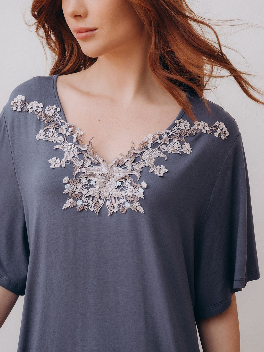 Сорочка женская Indefini из модала  фото 7