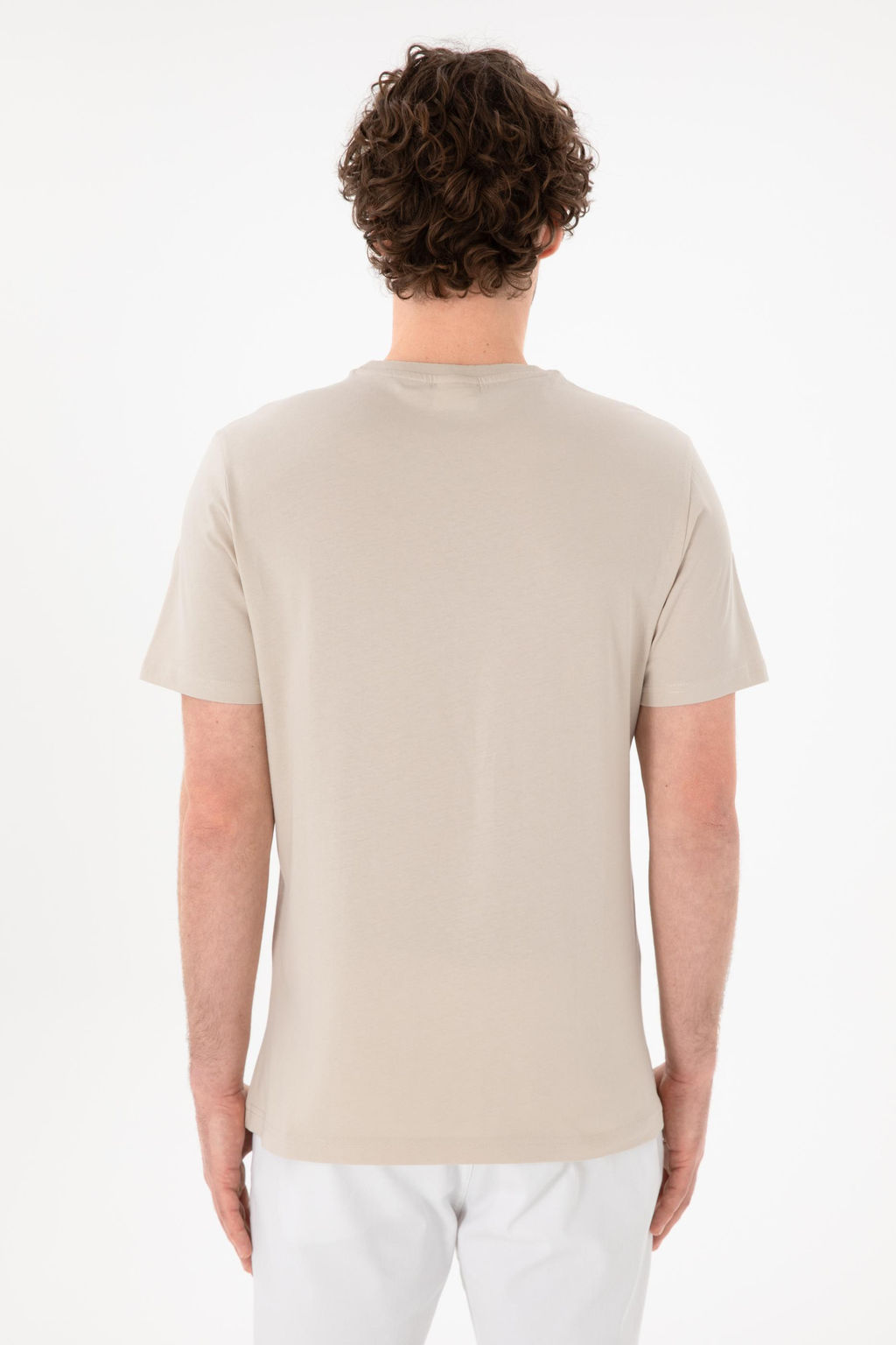 Erkek Regular Fit Bisiklet Yaka Ta_ Basic Ti__rt Sepette S_rpriz _ndirim - U.s. polo assn фото 6