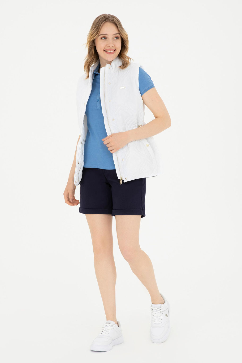 Женский белый жилет Неожиданная скидка в корзине - U.s. polo assn фото 11