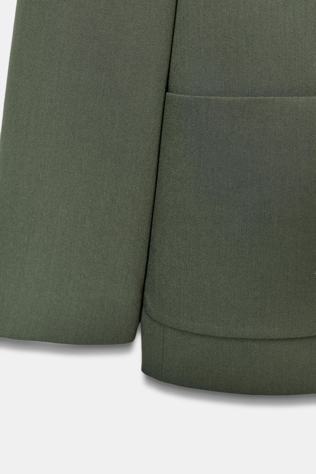 BLAZER RECTA HOMBRERAS / Khaki - Zara фото 9