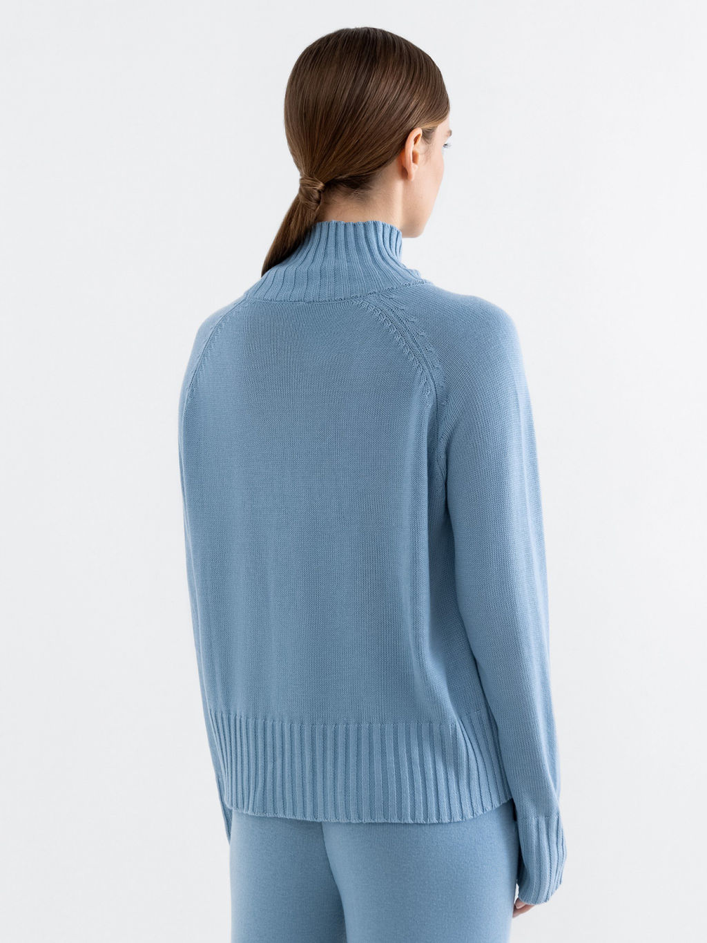 Conso/KJL 230645 - misty blue Свитер женский  фото 4