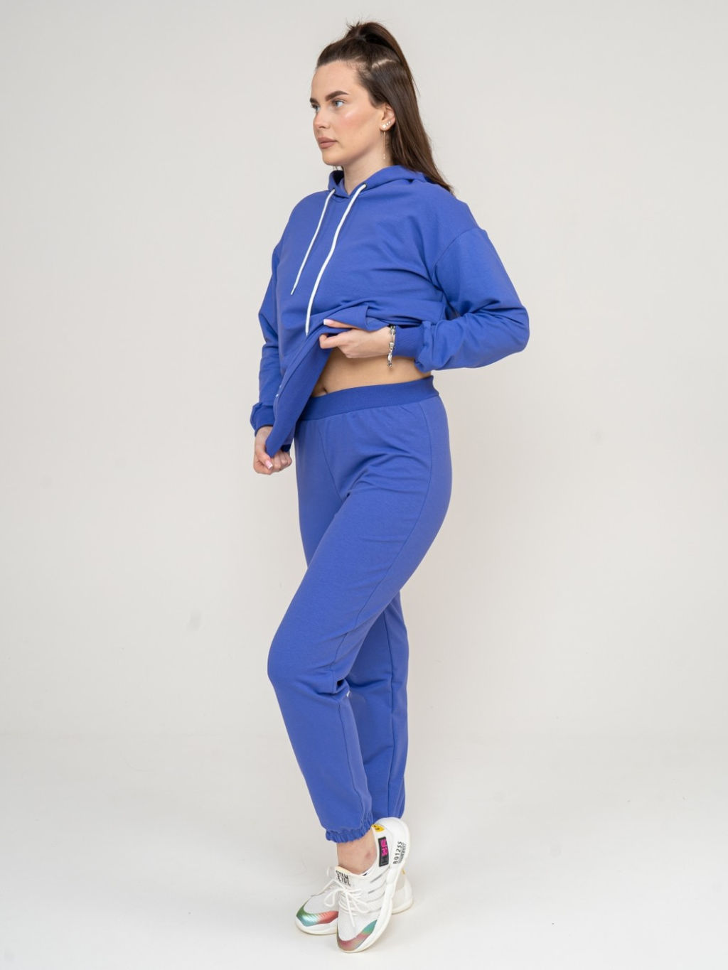 Костюм Челси футер 2-х нитка василек