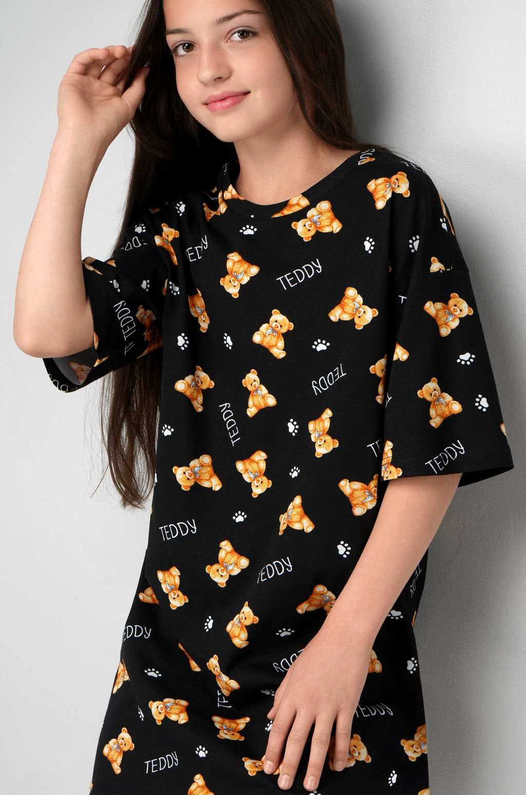 Туника оверсайз для девочки Happyfox - Happy fox фото 3