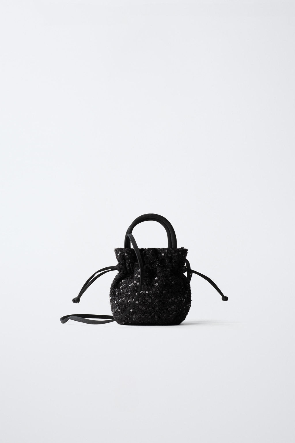 SEQUIN CROSSBODY BAG WITH BOW - Zara фото 5