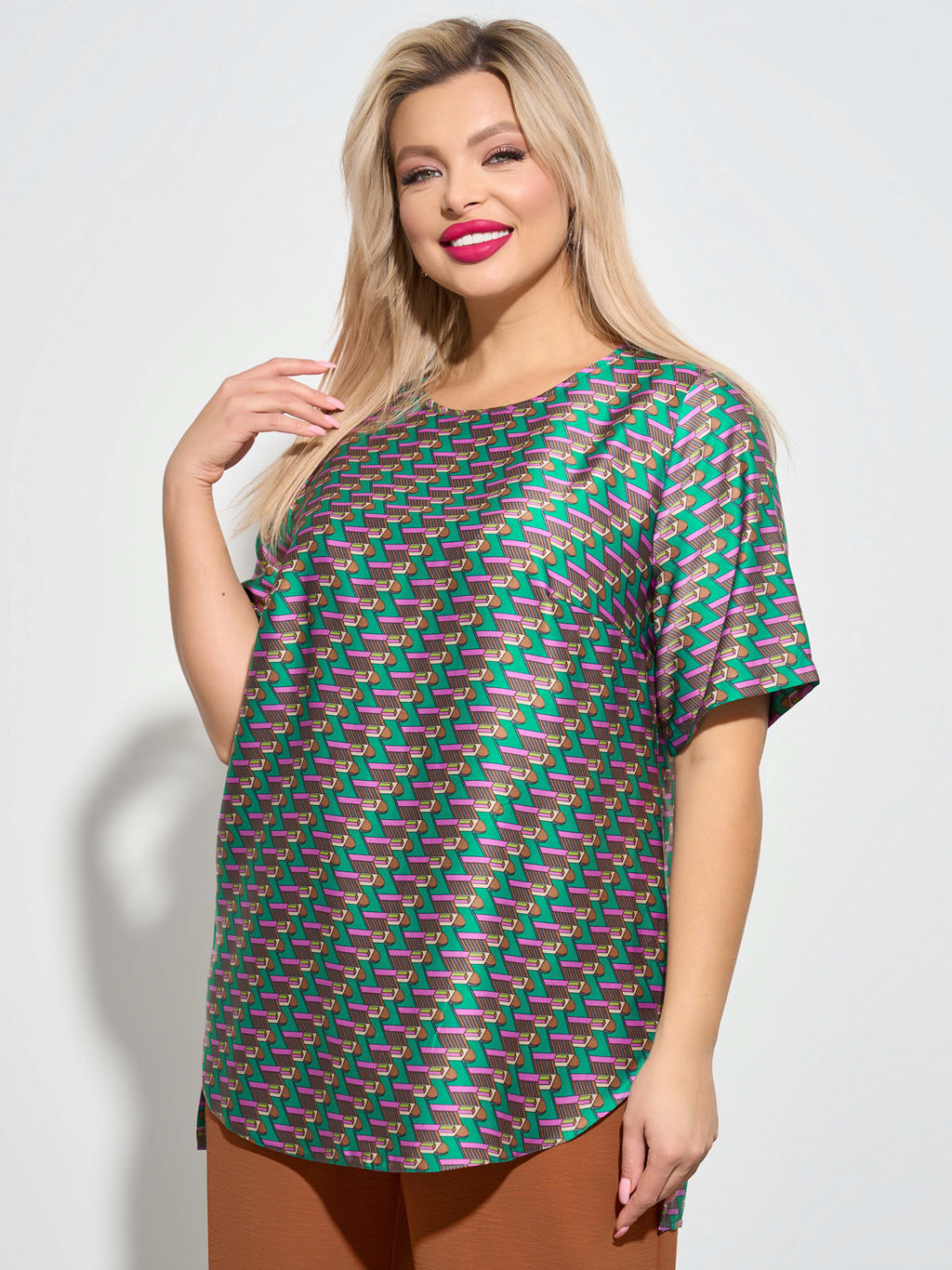 Платье 0349-1п тёмно-синий - Dora фото 60