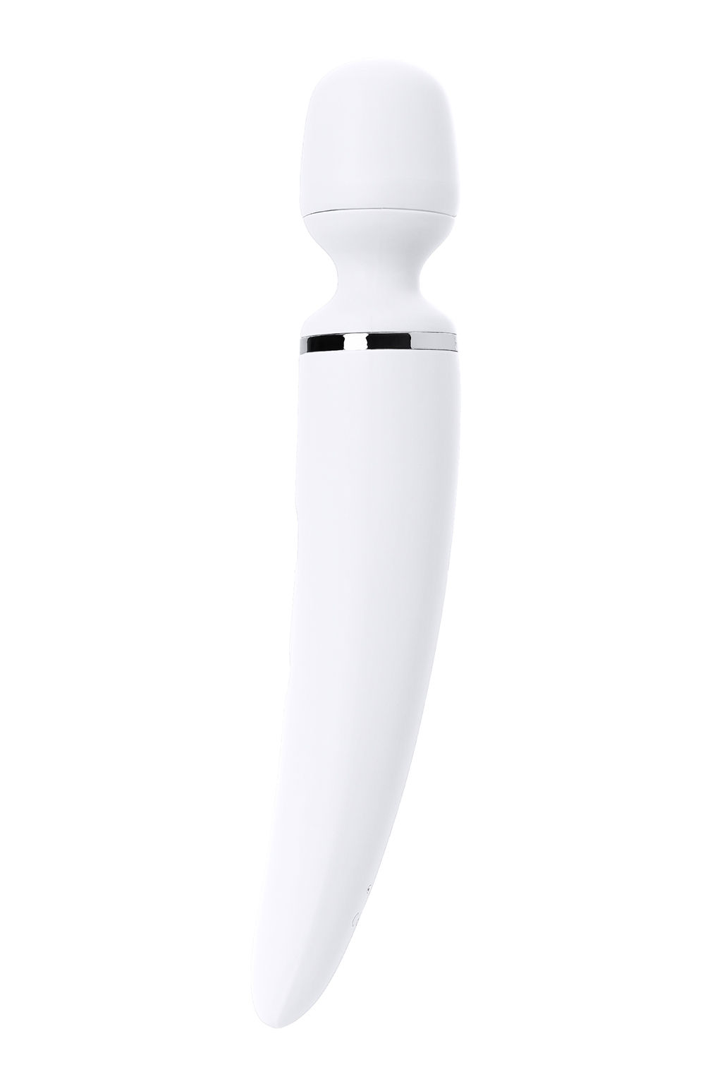 Нереалистичный вибратор Satisfyer Woman Wand, ABS пластик, белый, 34 см.  фото 2