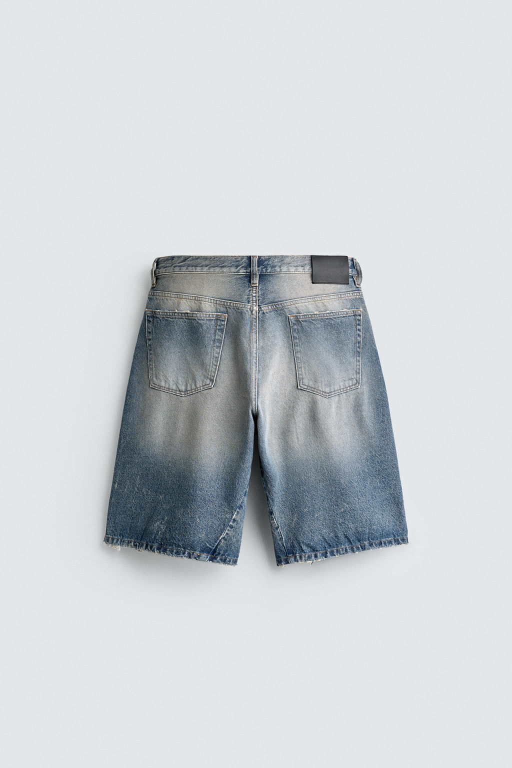 BERMUDA DENIM BAGGY FIT / Carb?n - Zara фото 8