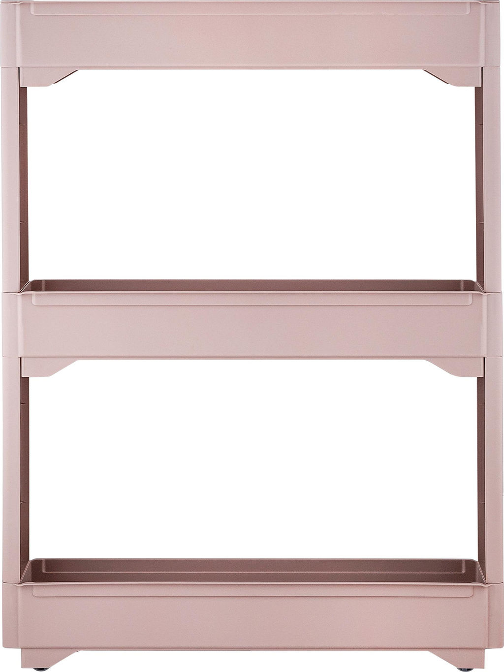 Этажерка Keeplex Regular на колесиках,3-х сек,узкая 53,7*13,8*71см. арт. KL3838