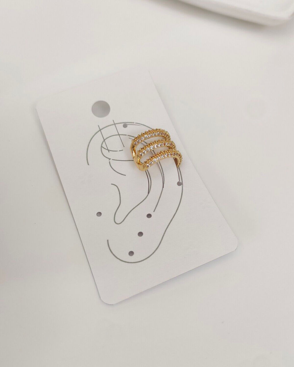 Серьги - кафф