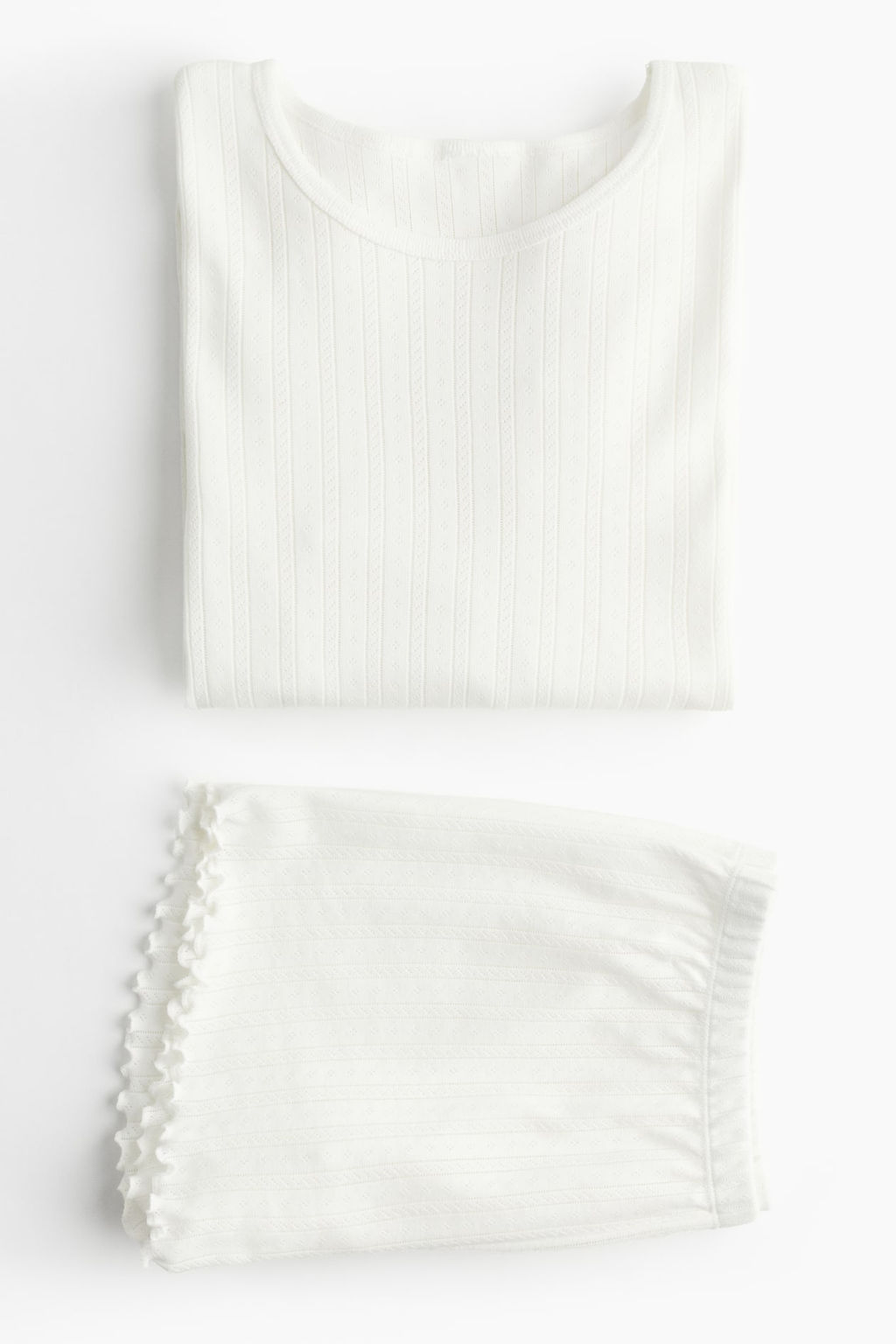 Pijama en punto pointelle - H&m фото 8