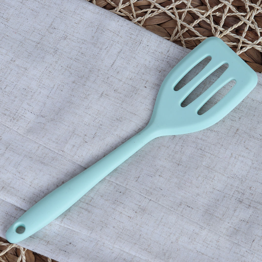 Лопатка с прорезями 21 см силиконовая / GR-472 /уп 480/ - Галеонтрейд фото 2