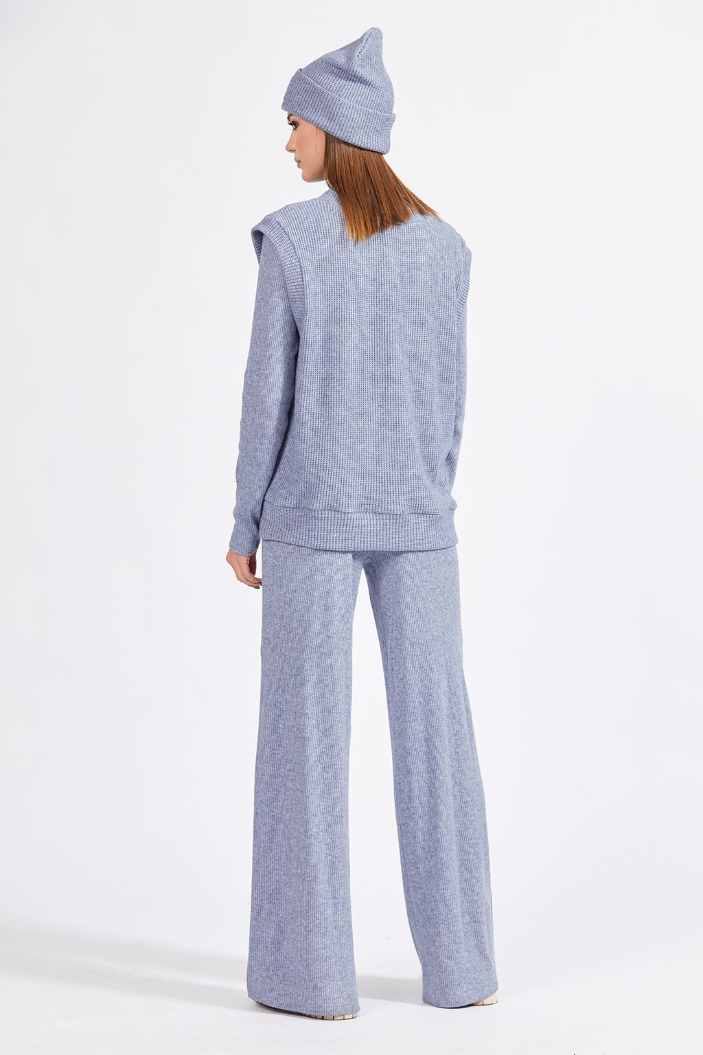 Жилет 2129 голубой - Eola фото 3