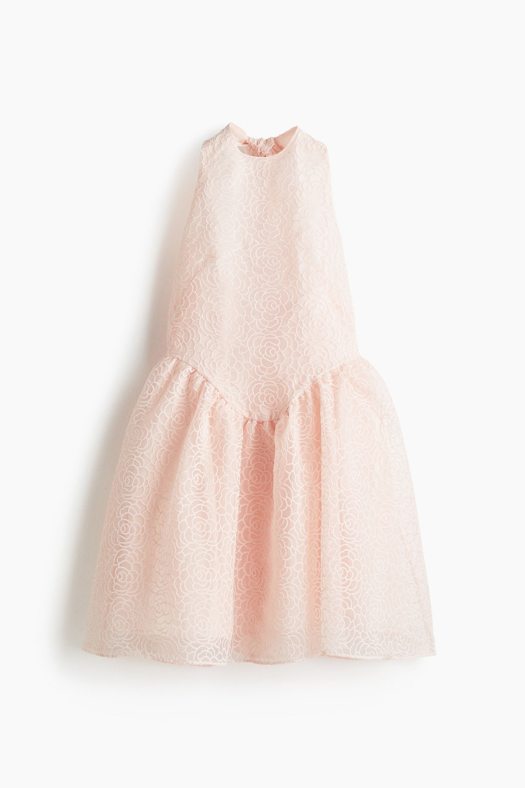 Vestido halter bordado - H&m фото 3