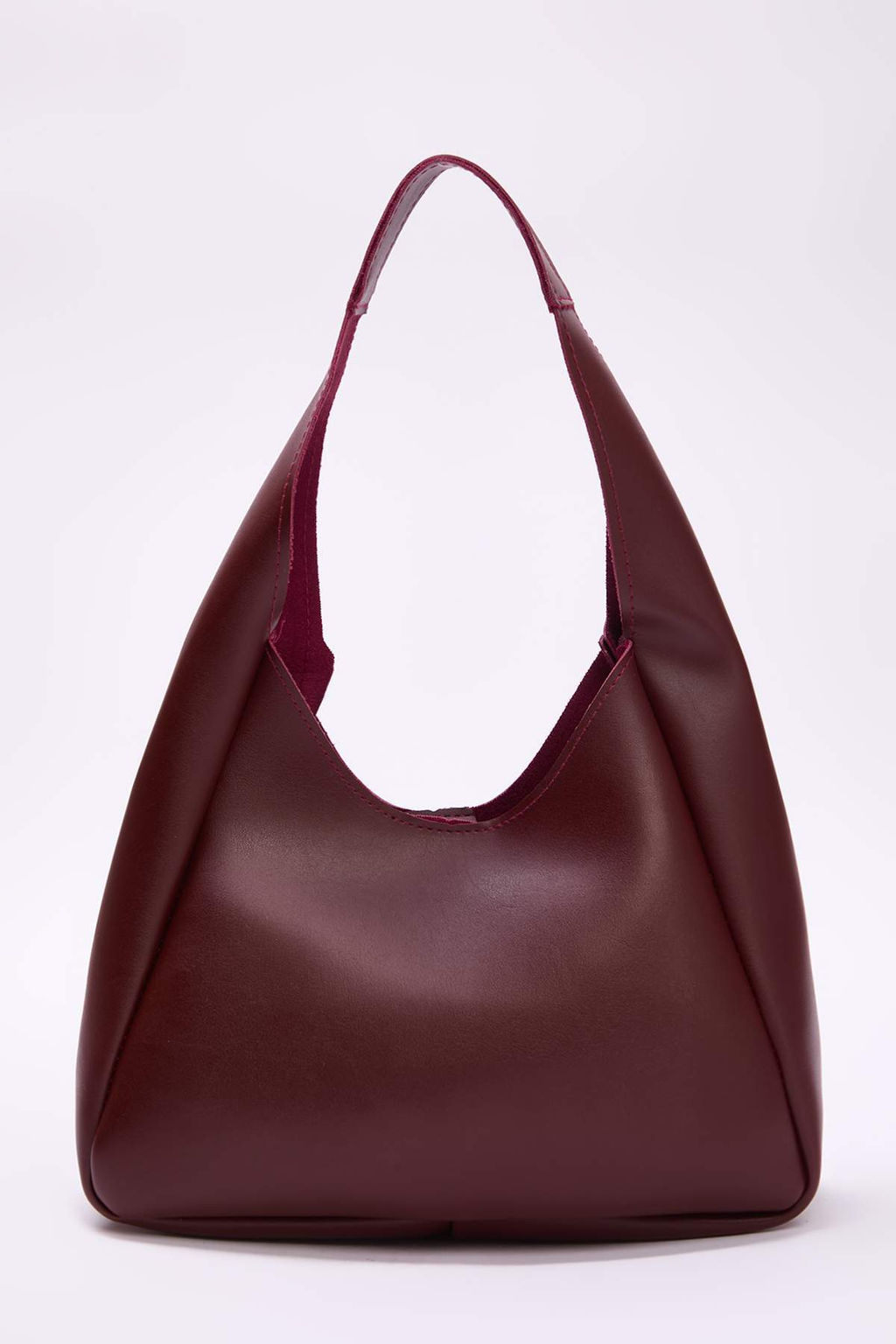 Bordo Yavrulu Oval Kad?n Orta Boy Omuz Canta TAKAW25OC00007