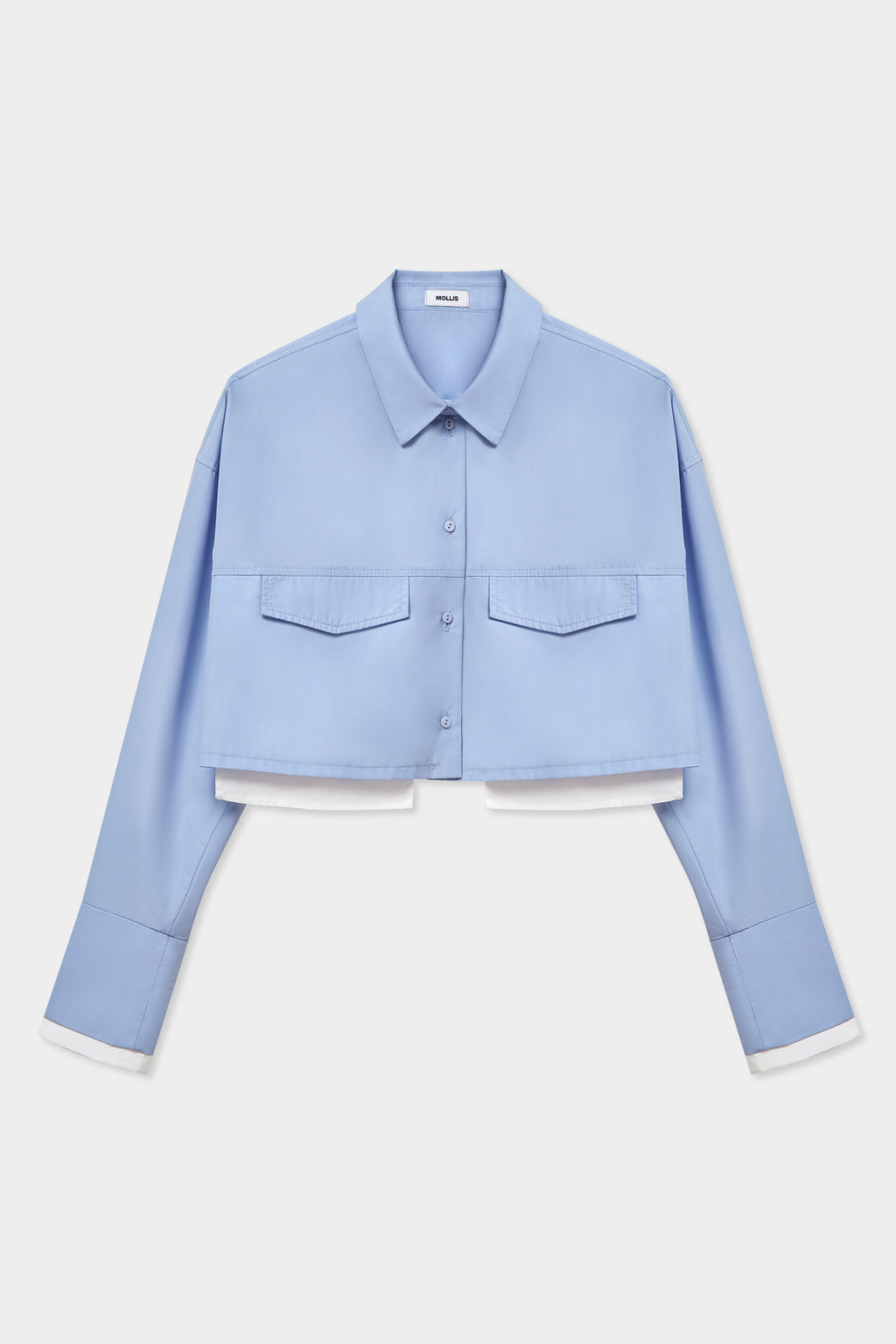 Рубашка с декоративными карманами - Mollis фото 6