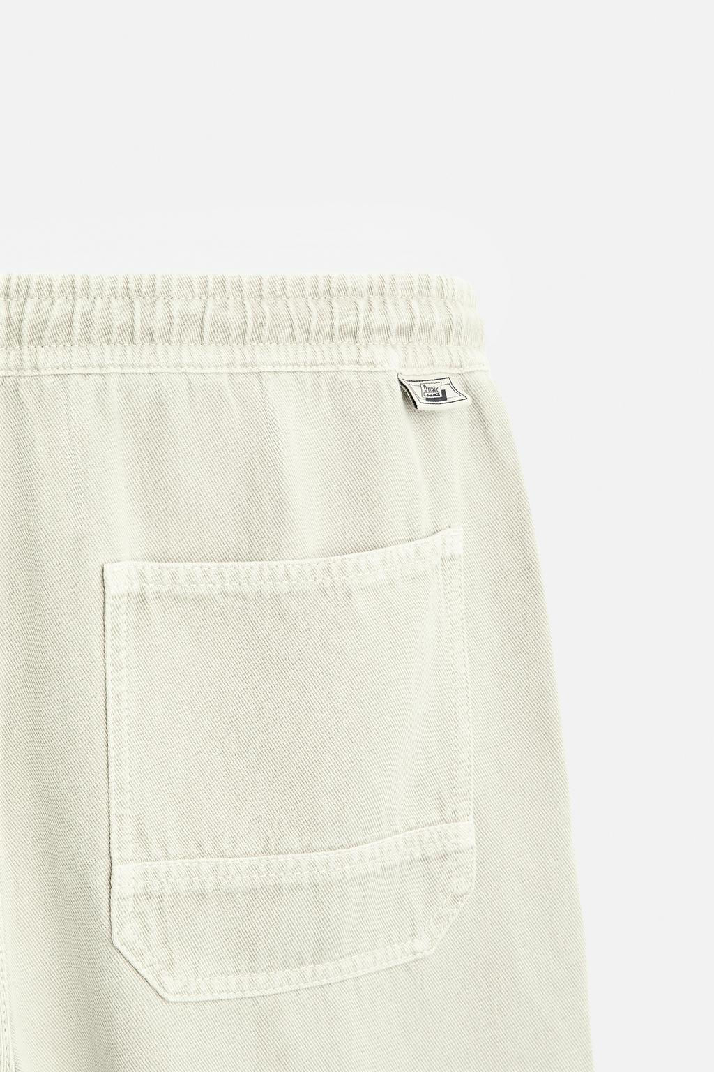 FADED JOGGER WAIST TROUSERS - Zara фото 17