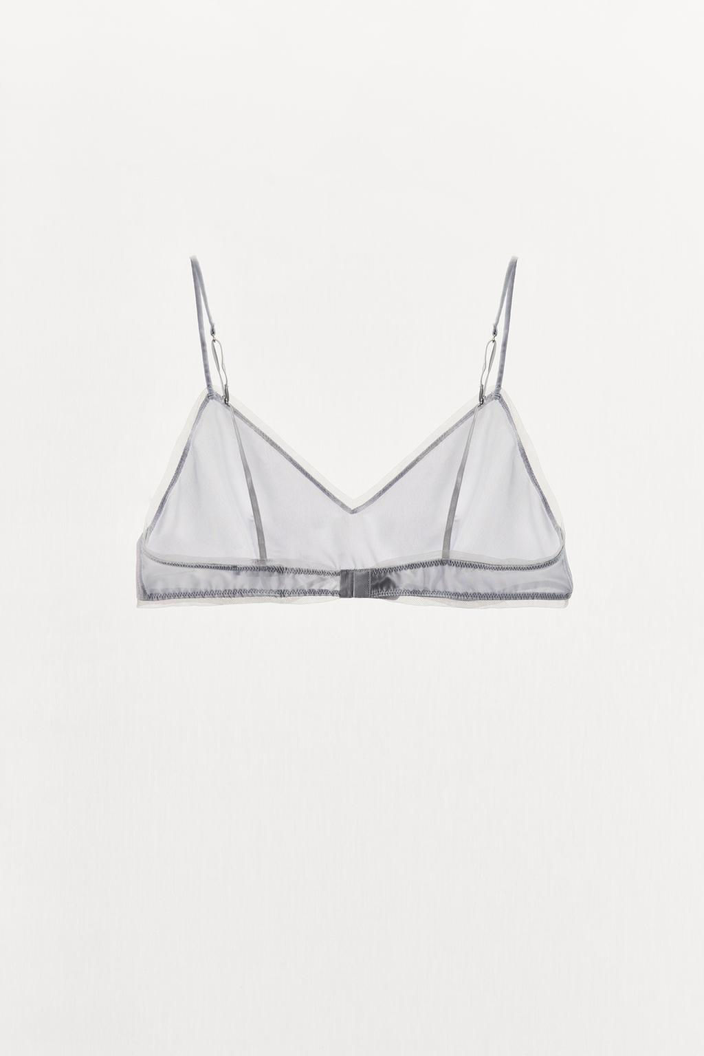 SEMI-SHEER TULLE BRA - Zara фото 8