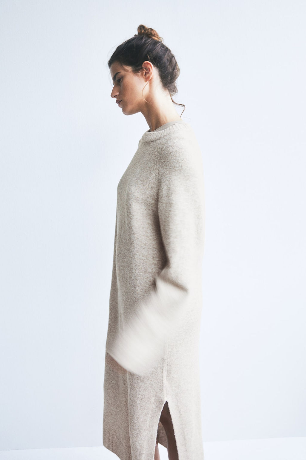 Vestido largo de punto - H&m фото 5