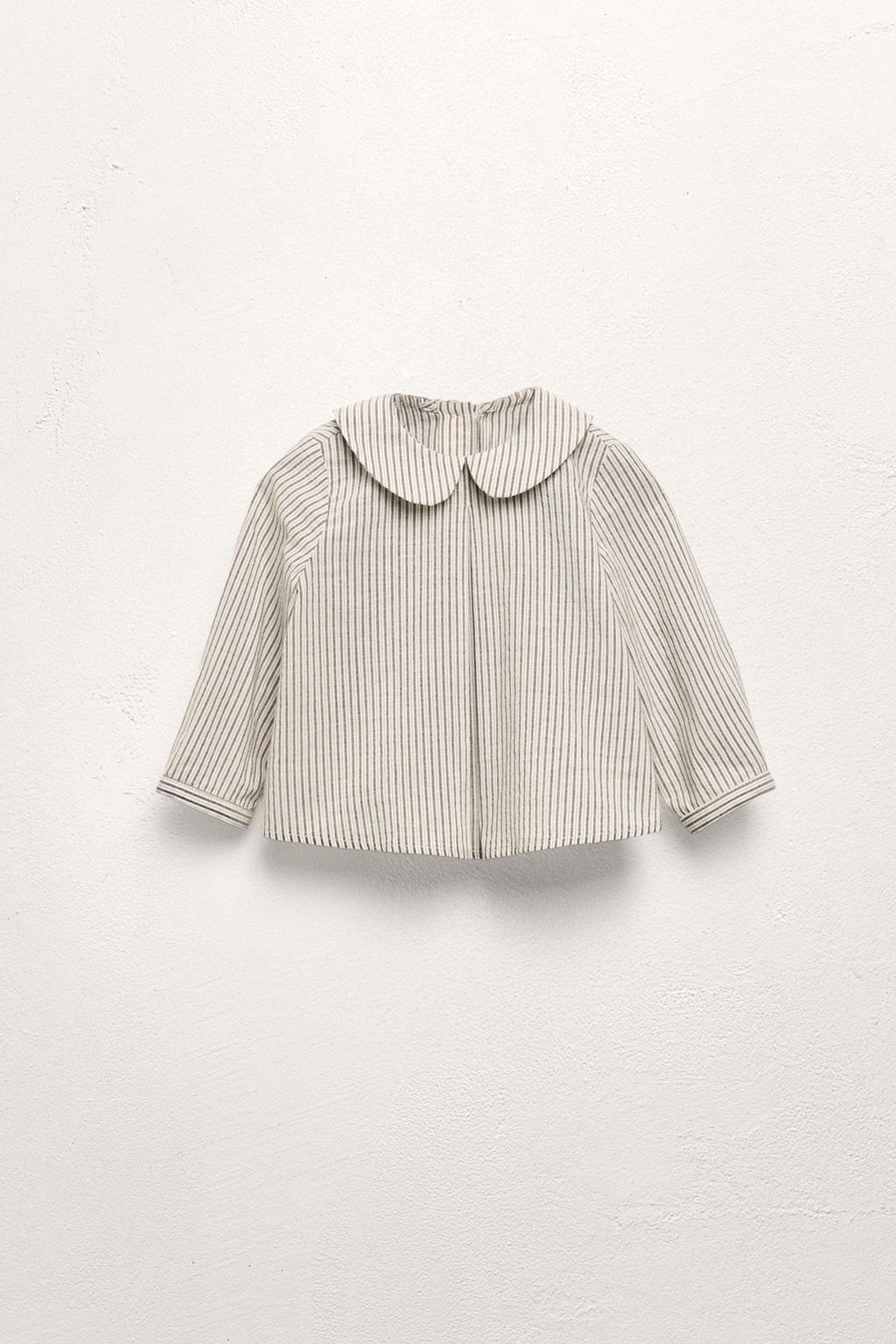 LIMITED EDITION STRIPED PETER PAN COLLAR SHIRT