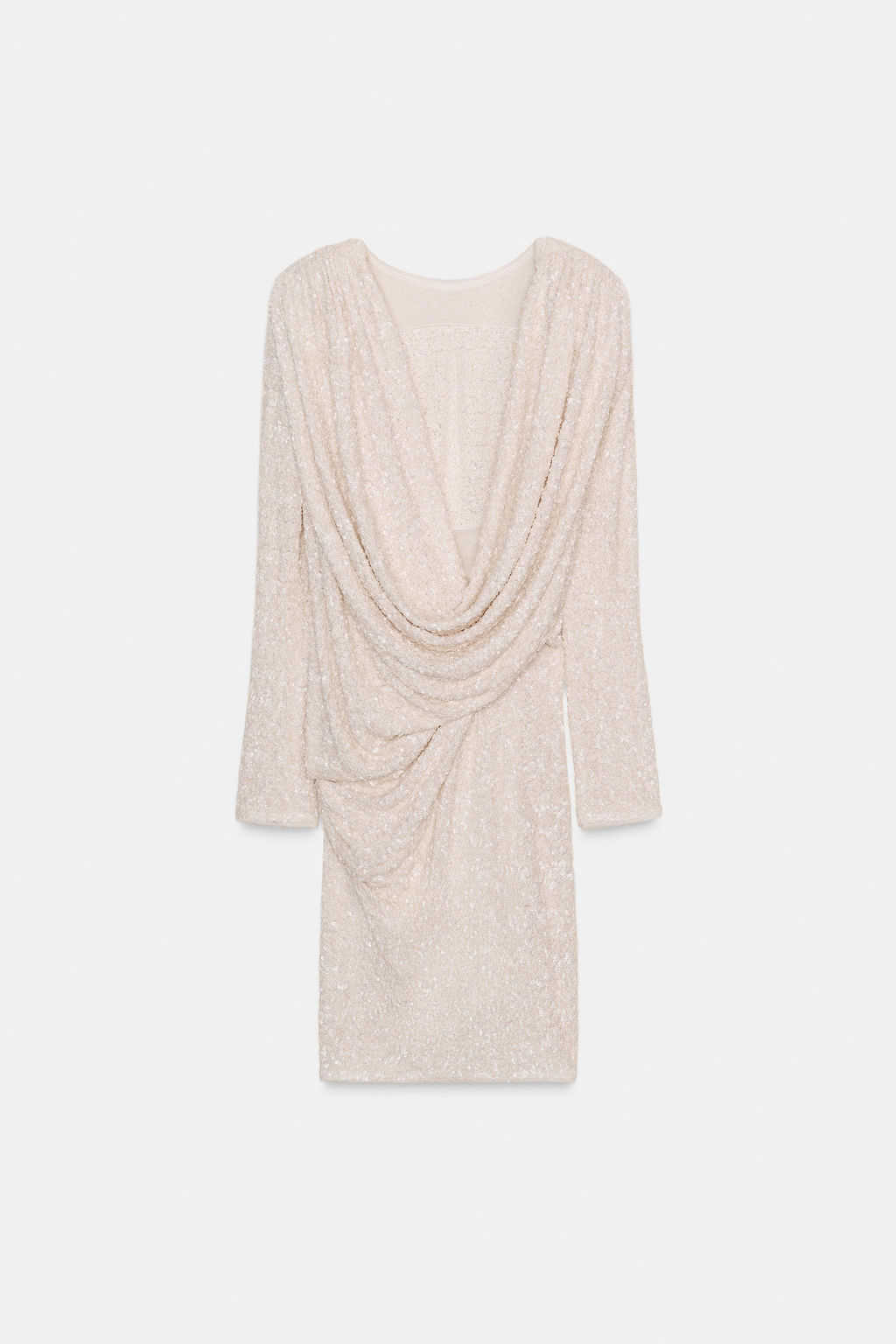 ZW COLLECTION SEQUINNED MINI DRESS - Zara фото 3