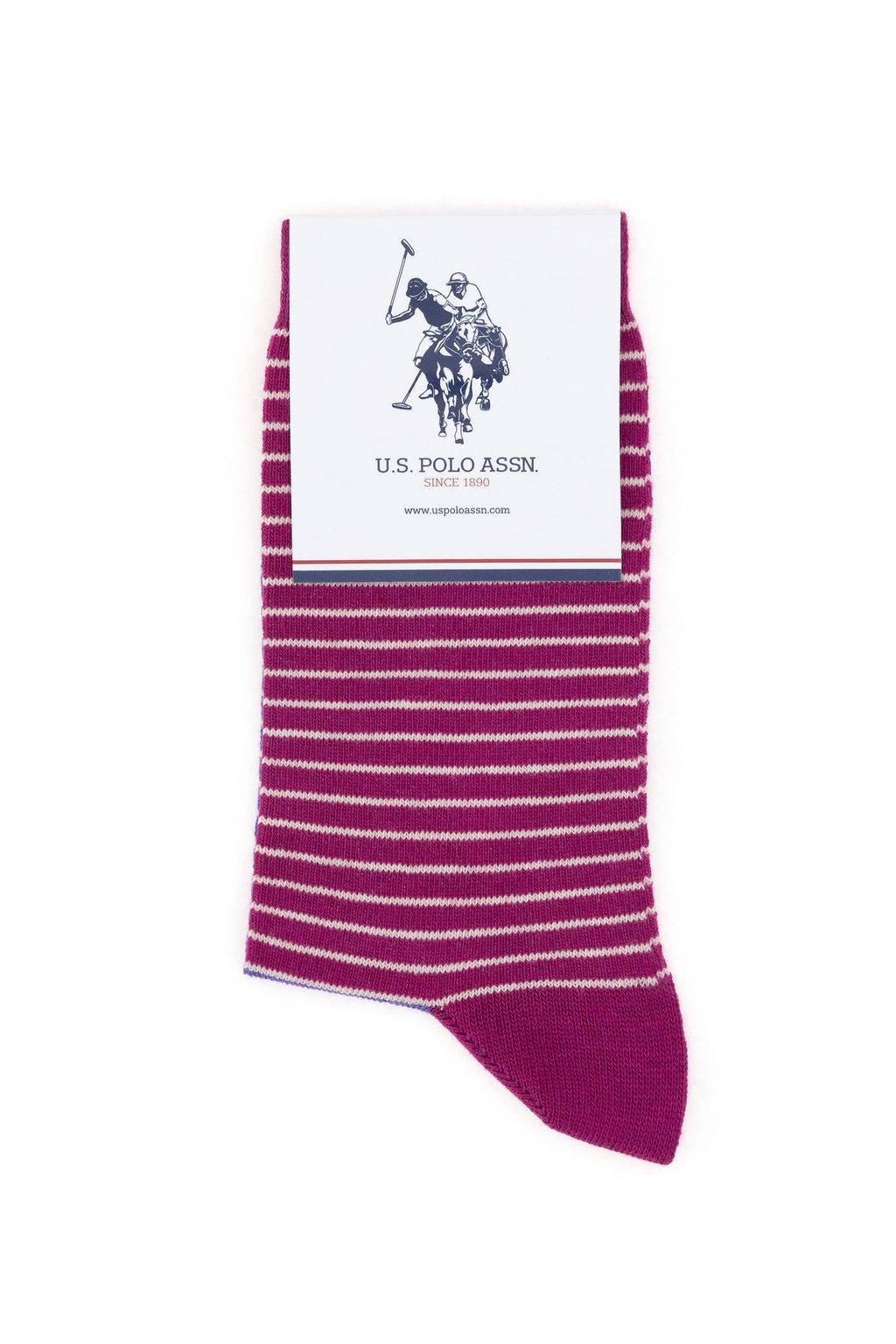 Женские носки цвета фуксии Неожиданная скидка в корзине - U.s. polo assn фото 4