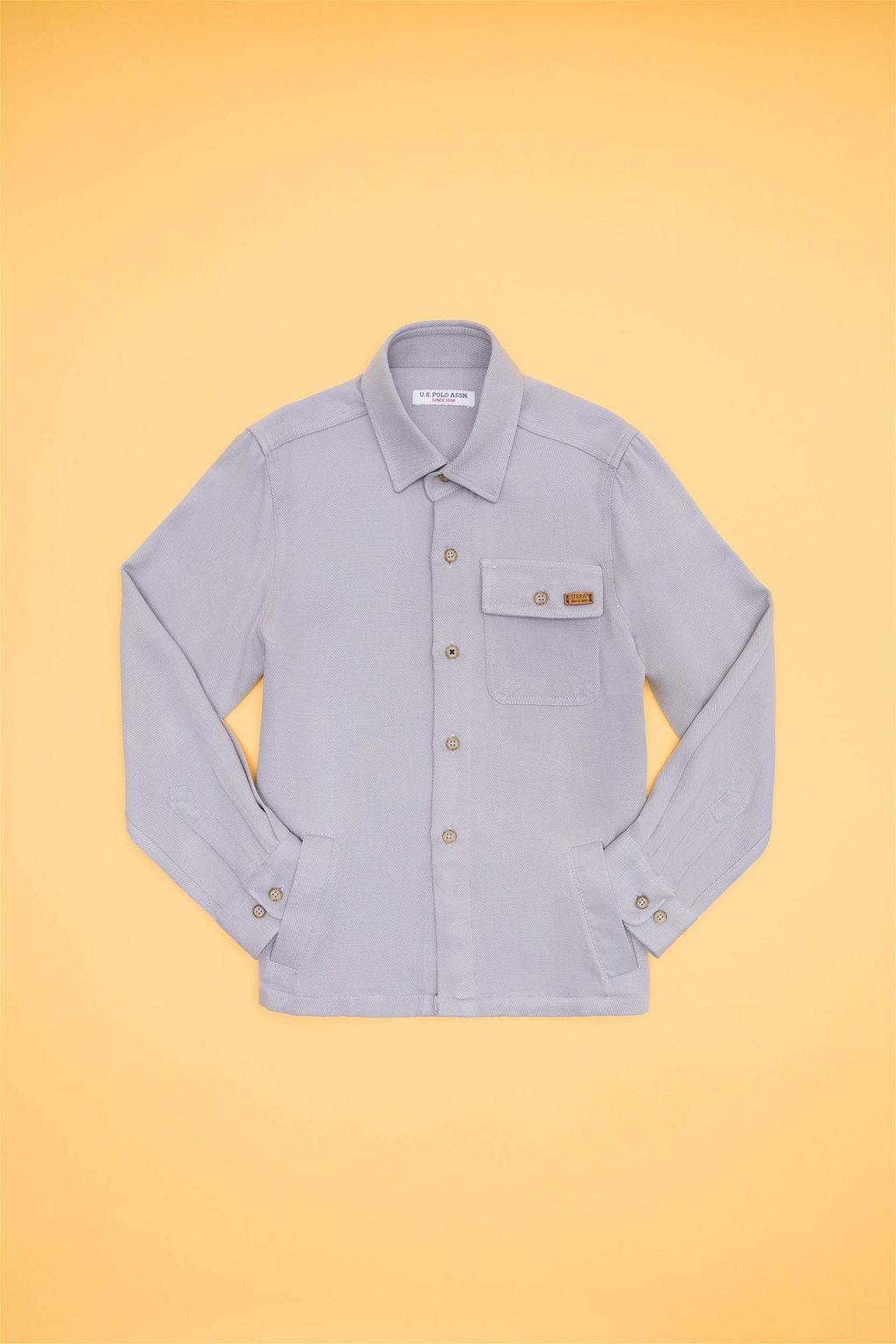 U. S. Polo Assn Рубашка Stone с длинным рукавом для мальчика - U.s. polo assn фото 5