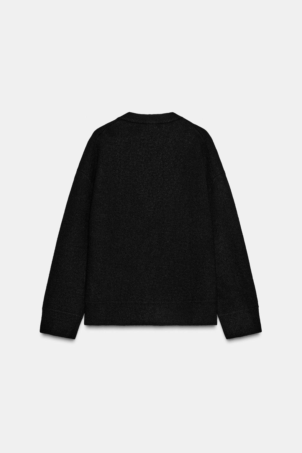 PLAIN KNIT V-NECK JUMPER - Zara фото 7