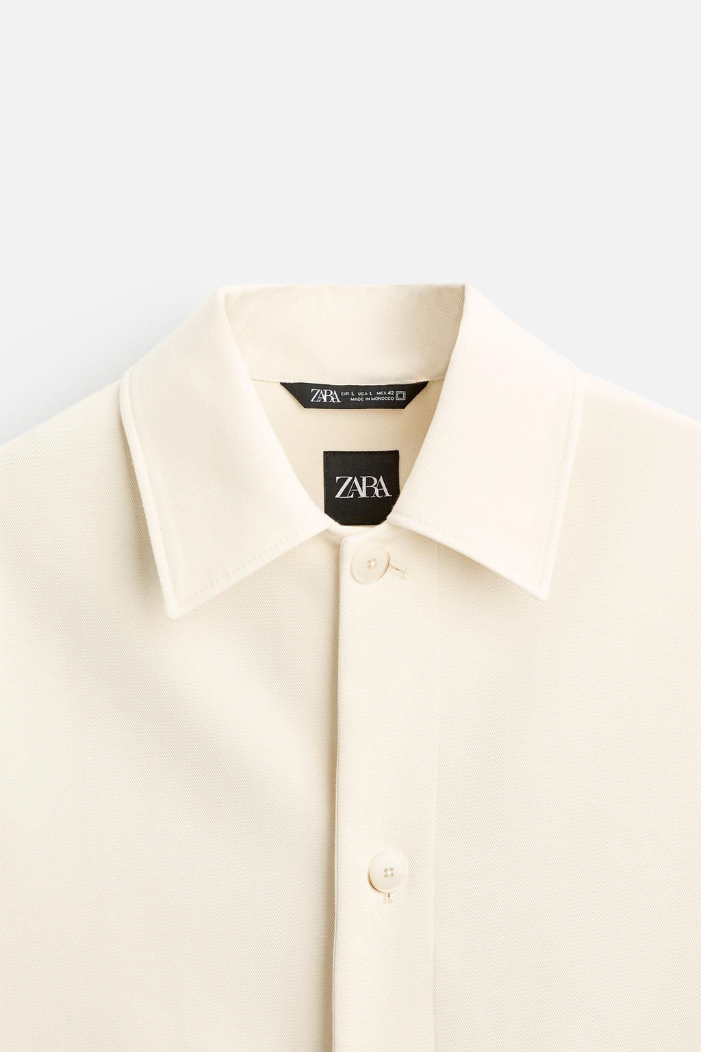 OVERSHIRT WITH POCKETS - Zara фото 9