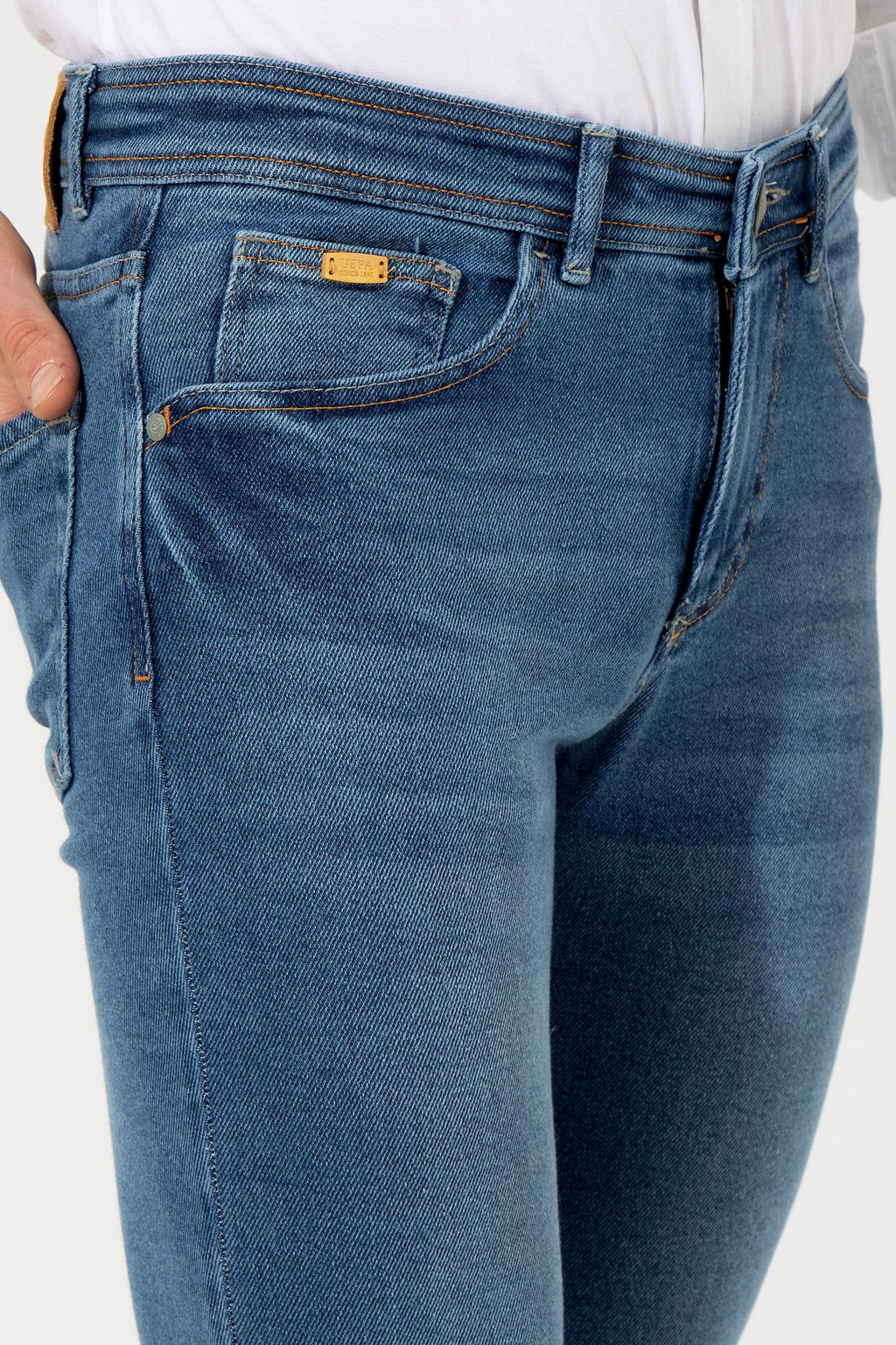 Erkek Mavi Jean Pantolon