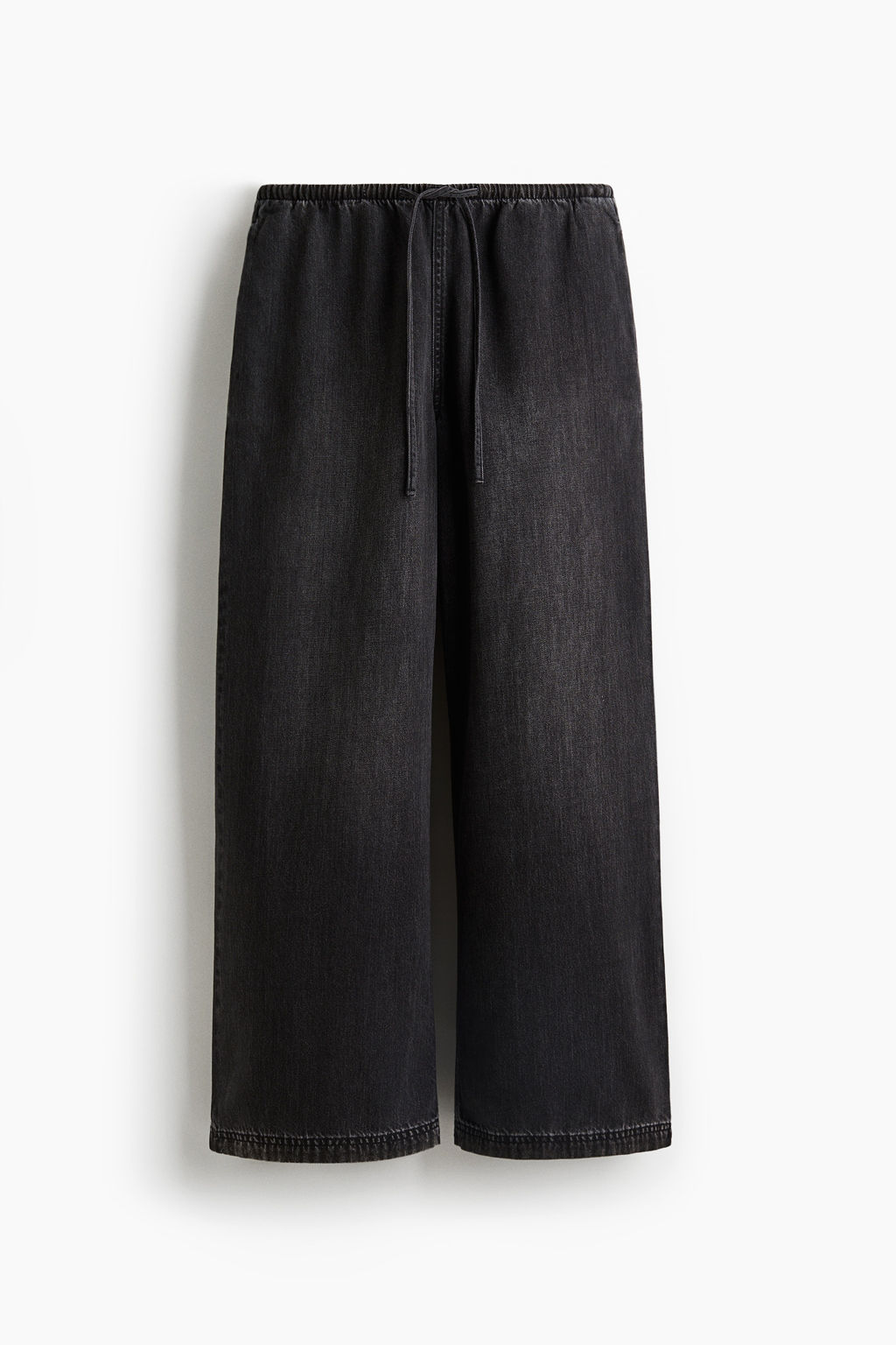 Pantal?n denim con cord?n de ajuste - H&m фото 2