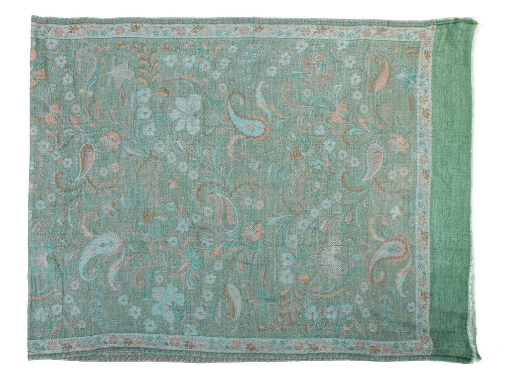 Палантин кашемир 100% № Тк1004/85 - Ганг фото 2