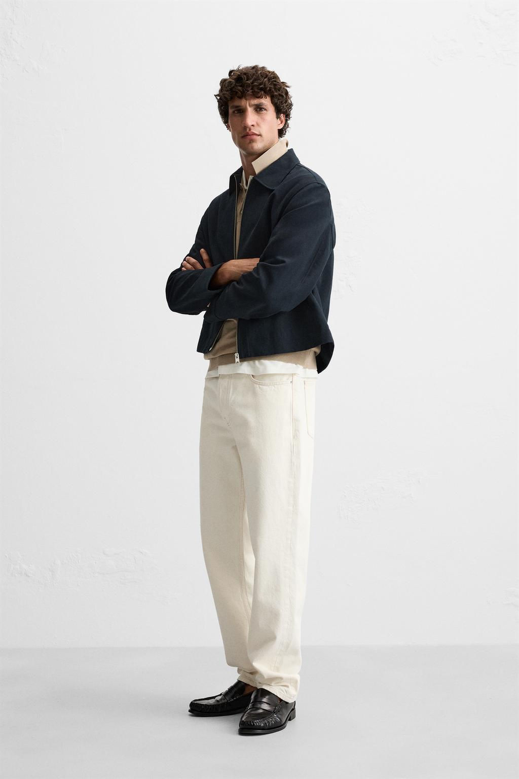 CROPPED ZIP-UP JACKET - Zara фото 4