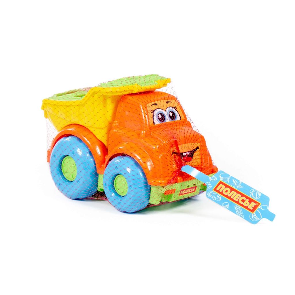 Игрушка развивающая Автомобиль-самосвал (в сеточке) - Полесье фото 10