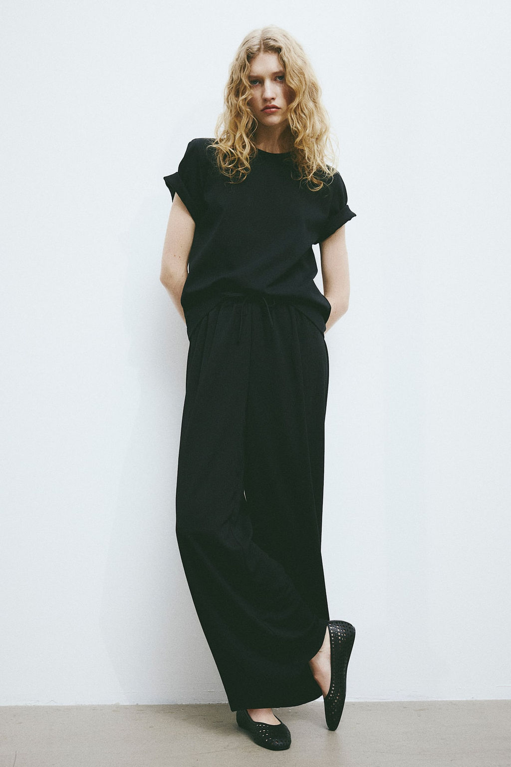 Pantalon amplio sin cierre - H&m фото 13