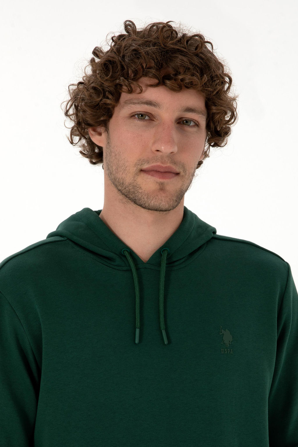 Erkek Koyu Ye_il Basic Sweatshirt Sepette S_rpriz _ndirim - U.s. polo assn фото 2