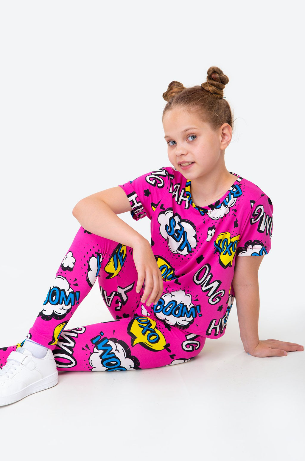 Летний костюм из бамбука для девочки Bonito  фото 4