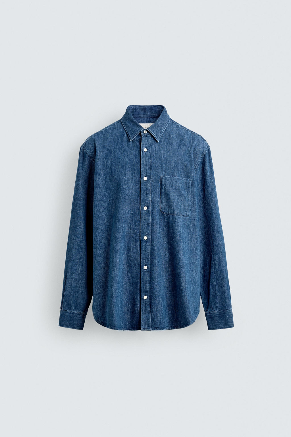 SELVEDGE DENIM SHIRT - Zara фото 17