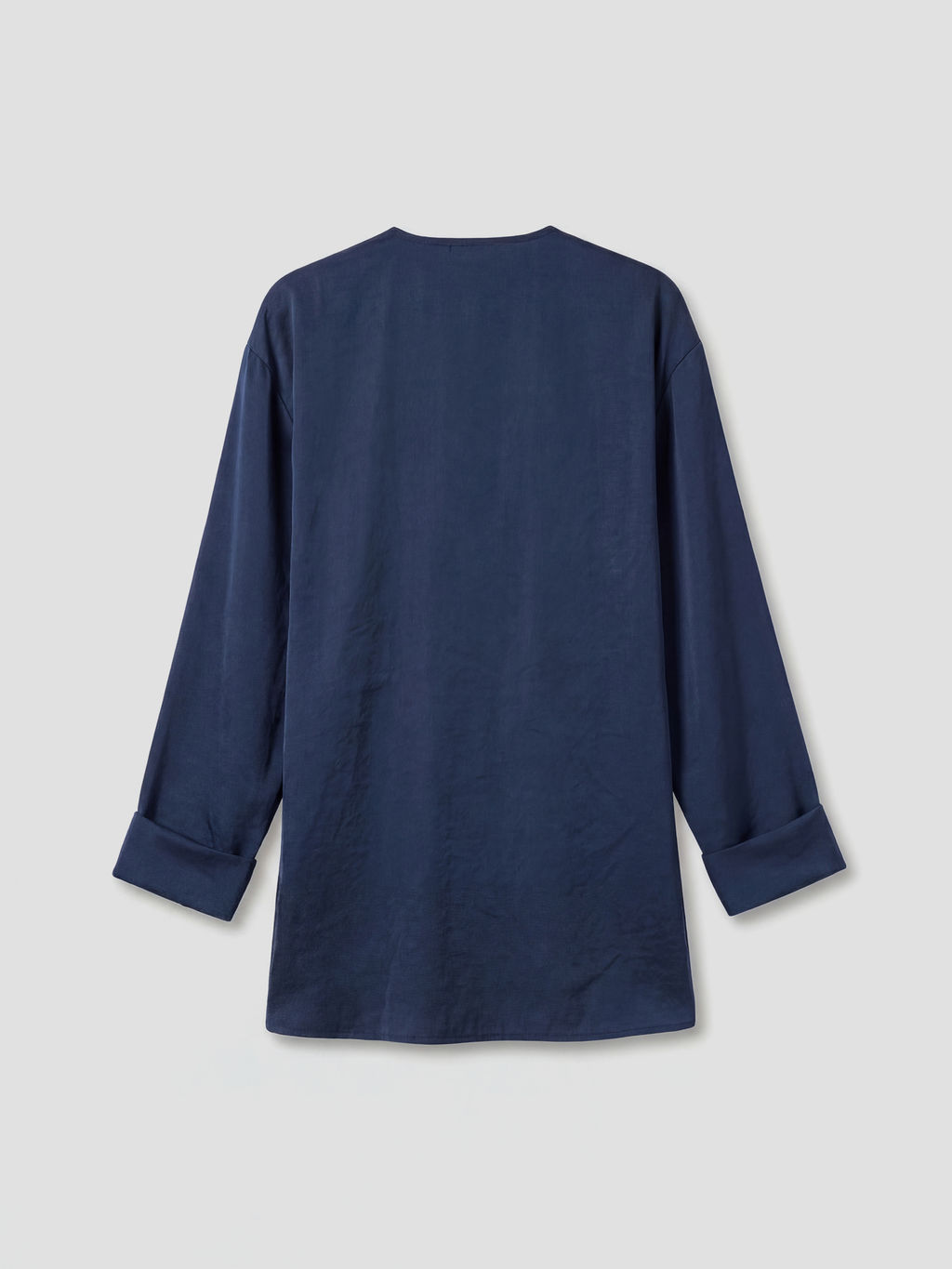 Kruvaze Yaka Dokulu Modal Kar???ml? Kad?n Kimono