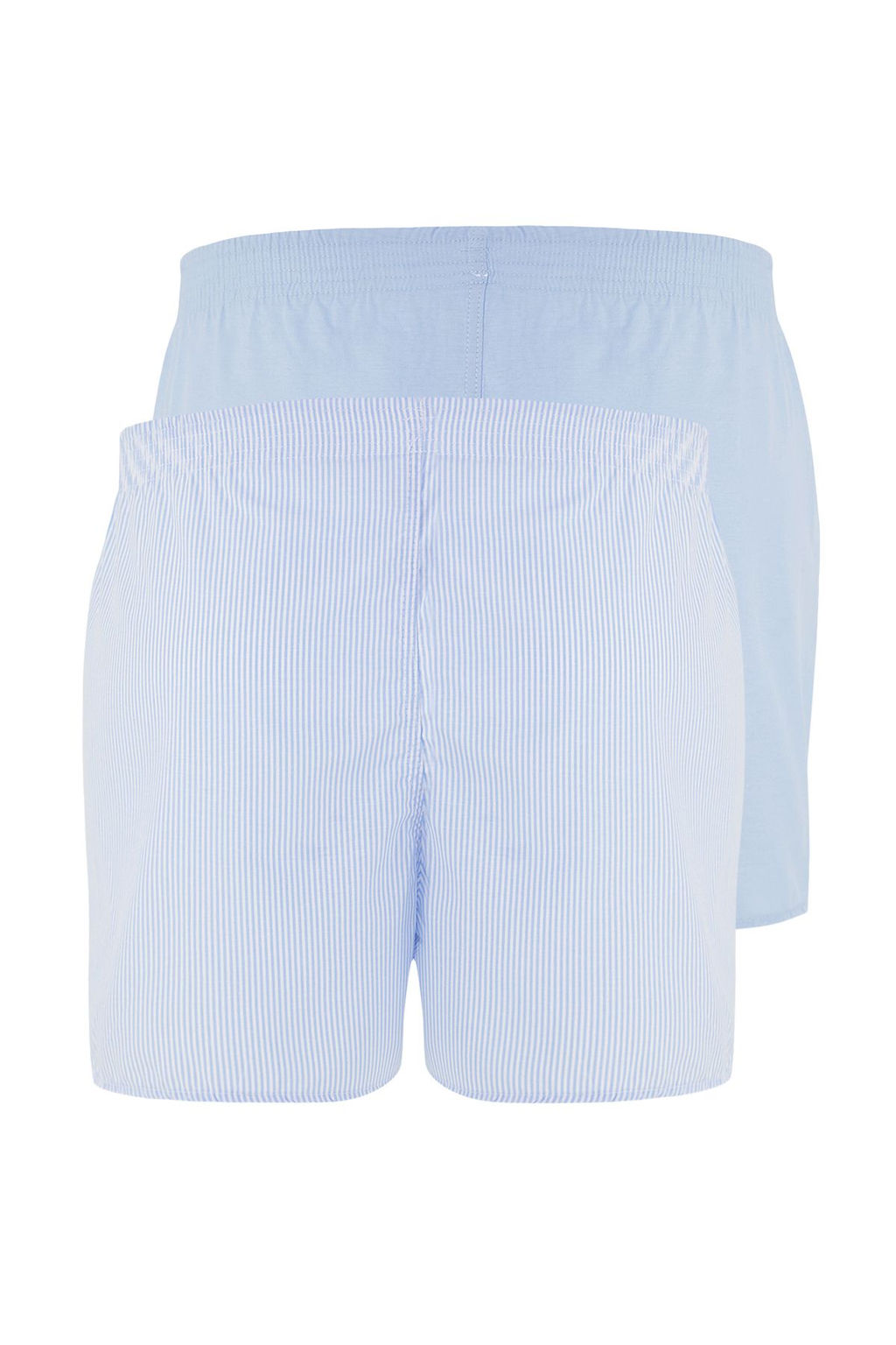 TRENDYOL MAN Lacivert Dokuma Pamuklu 2li Paket Boxer TMNSS25BX00009 - Trendyolmilla фото 3