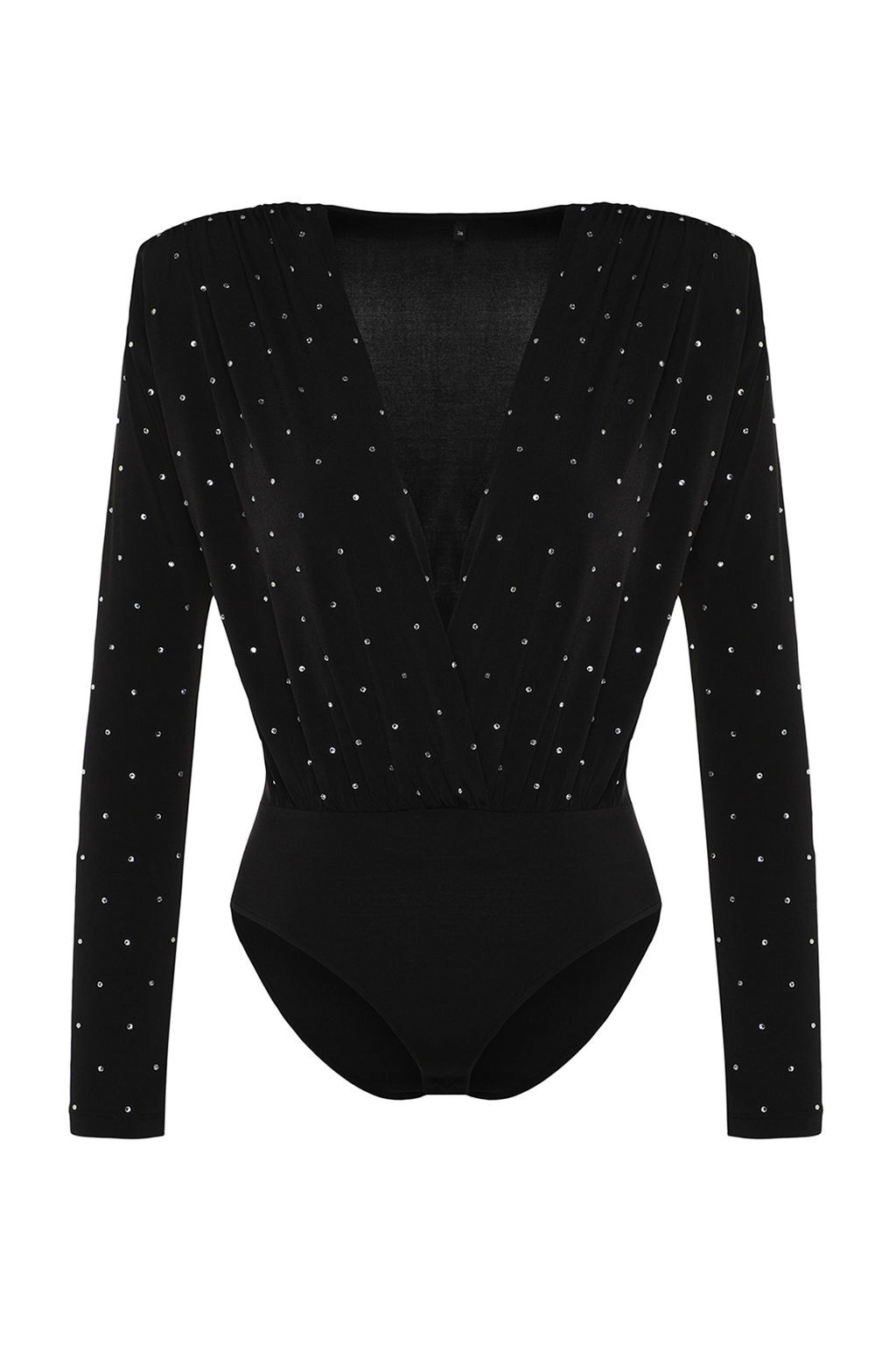 TRENDYOLMILLA Siyah Tasl? Vatkal? Orme Body TPRAW24BD00043  фото 7