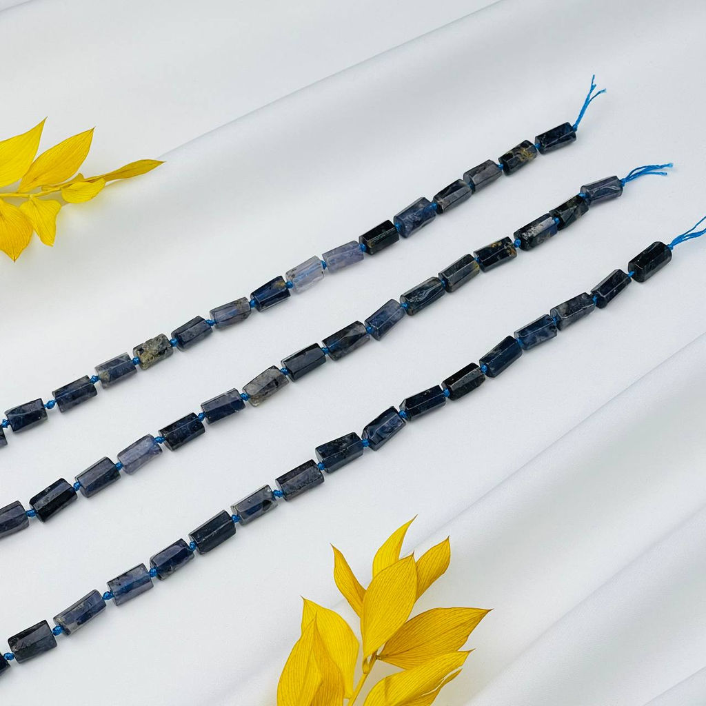 Бусины для украшений из Иолита 40 см