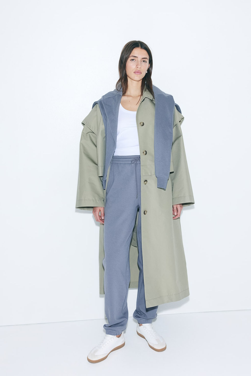 Pantalon de chandal en mezcla de algodon - H&m фото 2