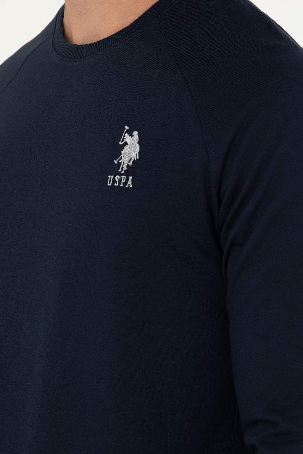 Мужской темно-синий базовый свитшот Неожиданная скидка в корзине - U.s. polo assn фото 21