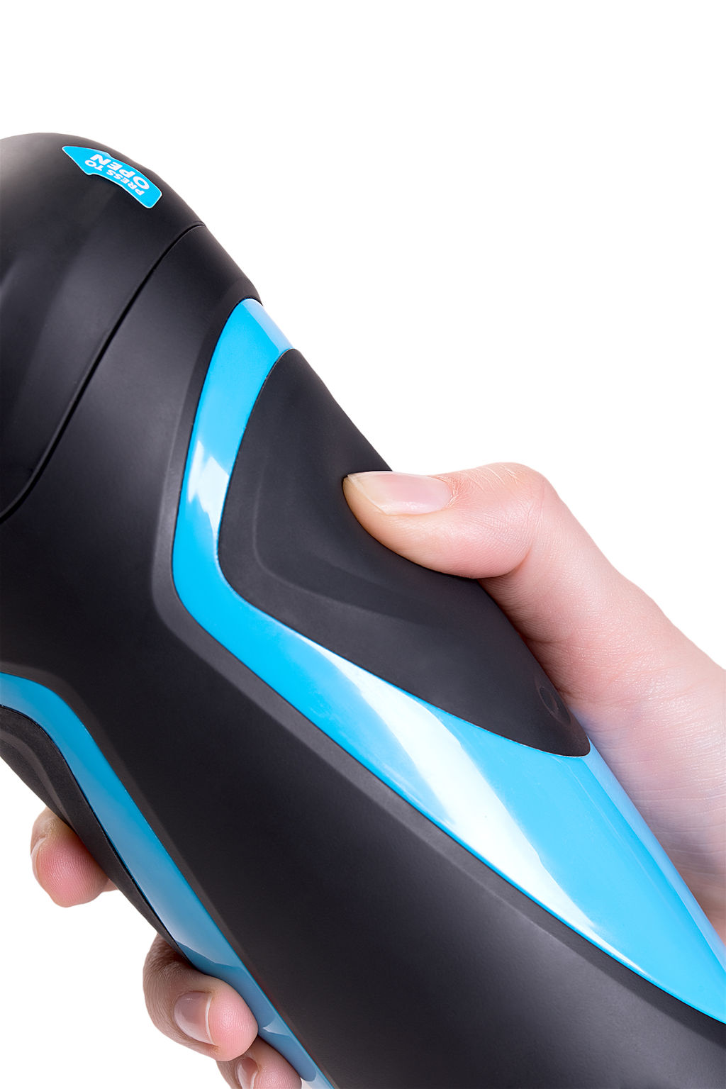 Мастурбатор нереалистичный Satisfyer Men, силикон, чёрный, 25,5 см