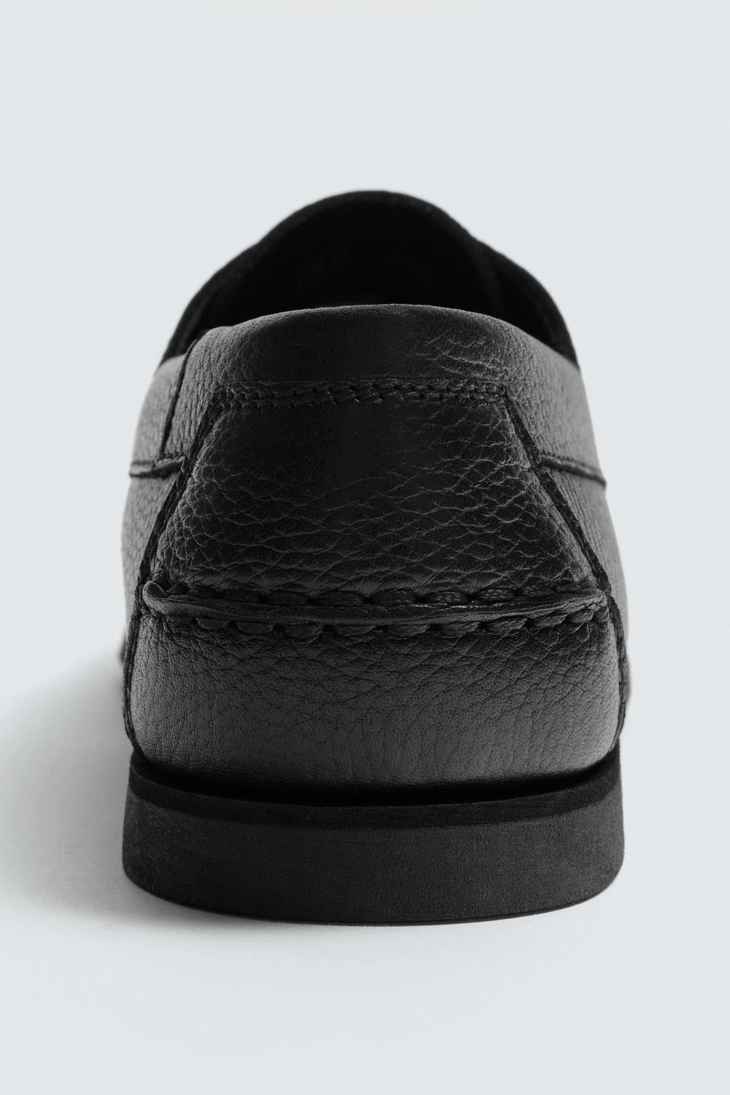 ZAPATO N?UTICO PIEL / Negro - Zara фото 6