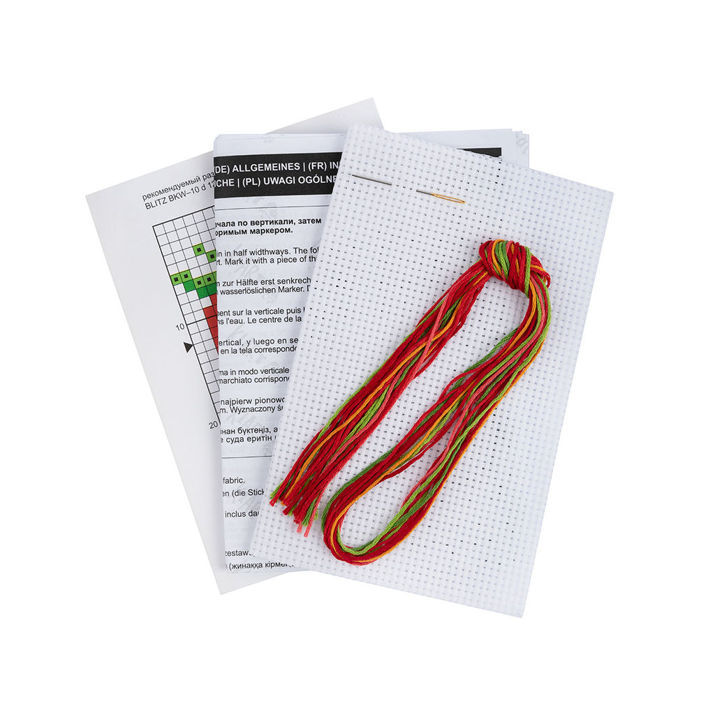 Klart набор для вышивания 8-355 Ягодка 7.5 х 8.5 см  фото 5