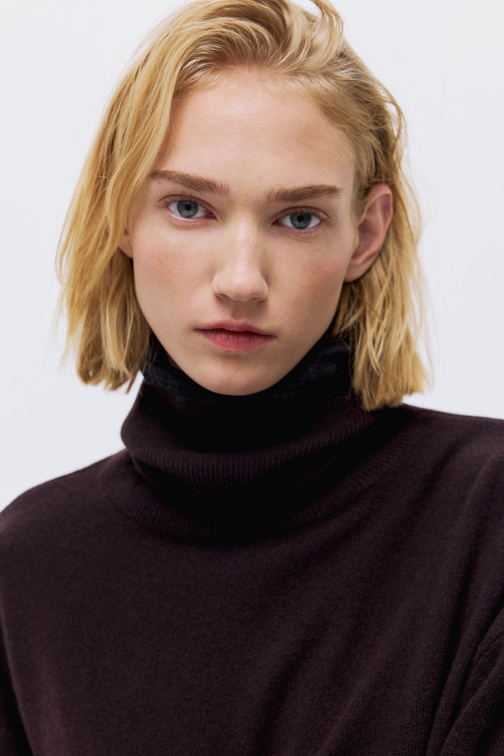 Jersey de cuello alto en cachemira - H&m фото 8