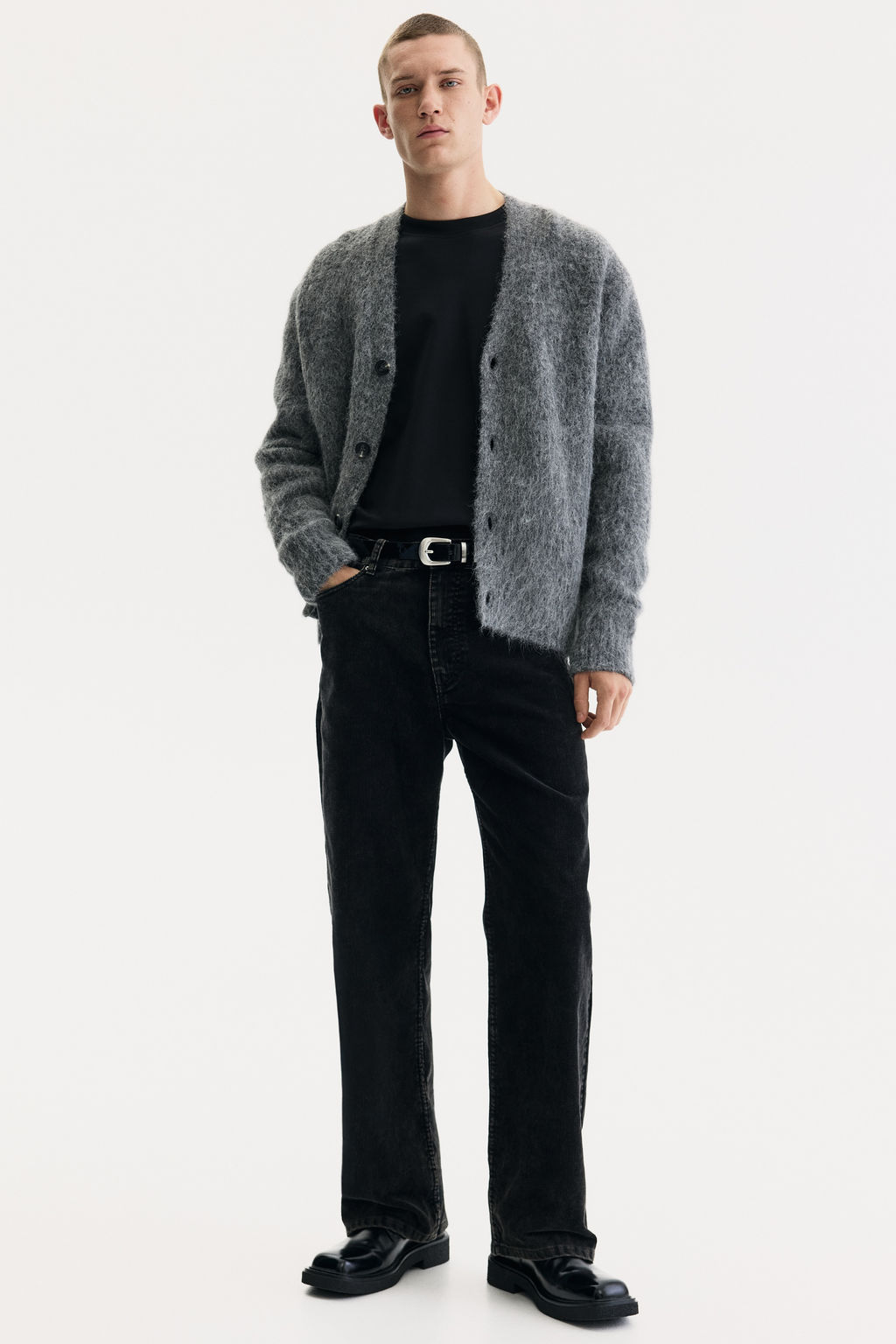 Pantal?n de pana Relaxed Fit - H&m фото 3