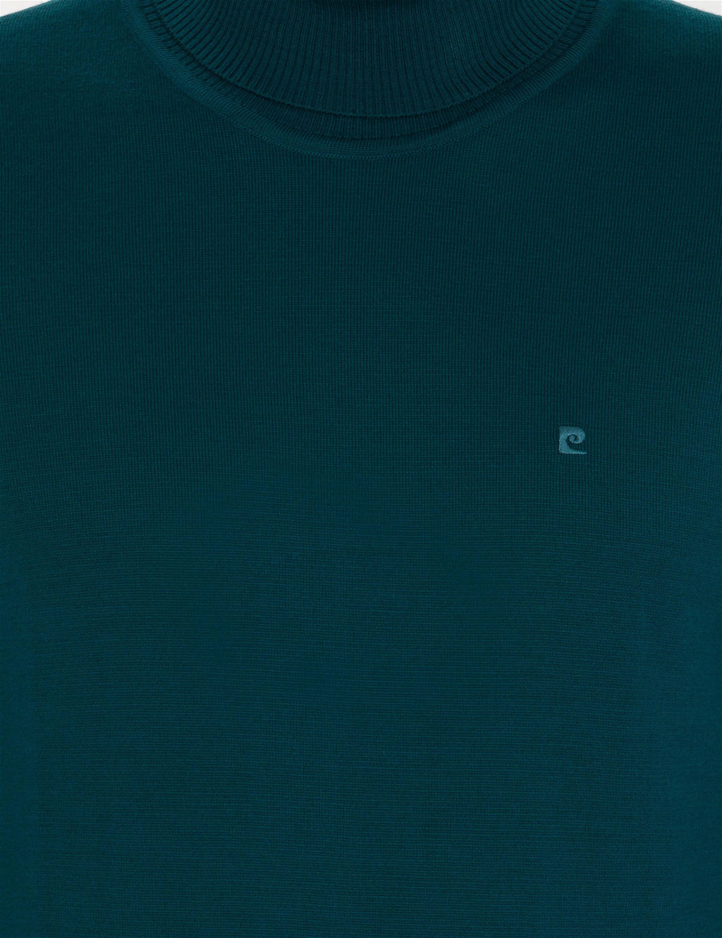 Ye_il Slim Fit Bal_k__ Yaka Y_n Kar___ml_ Basic Triko Kazak - Pierre cardin фото 6