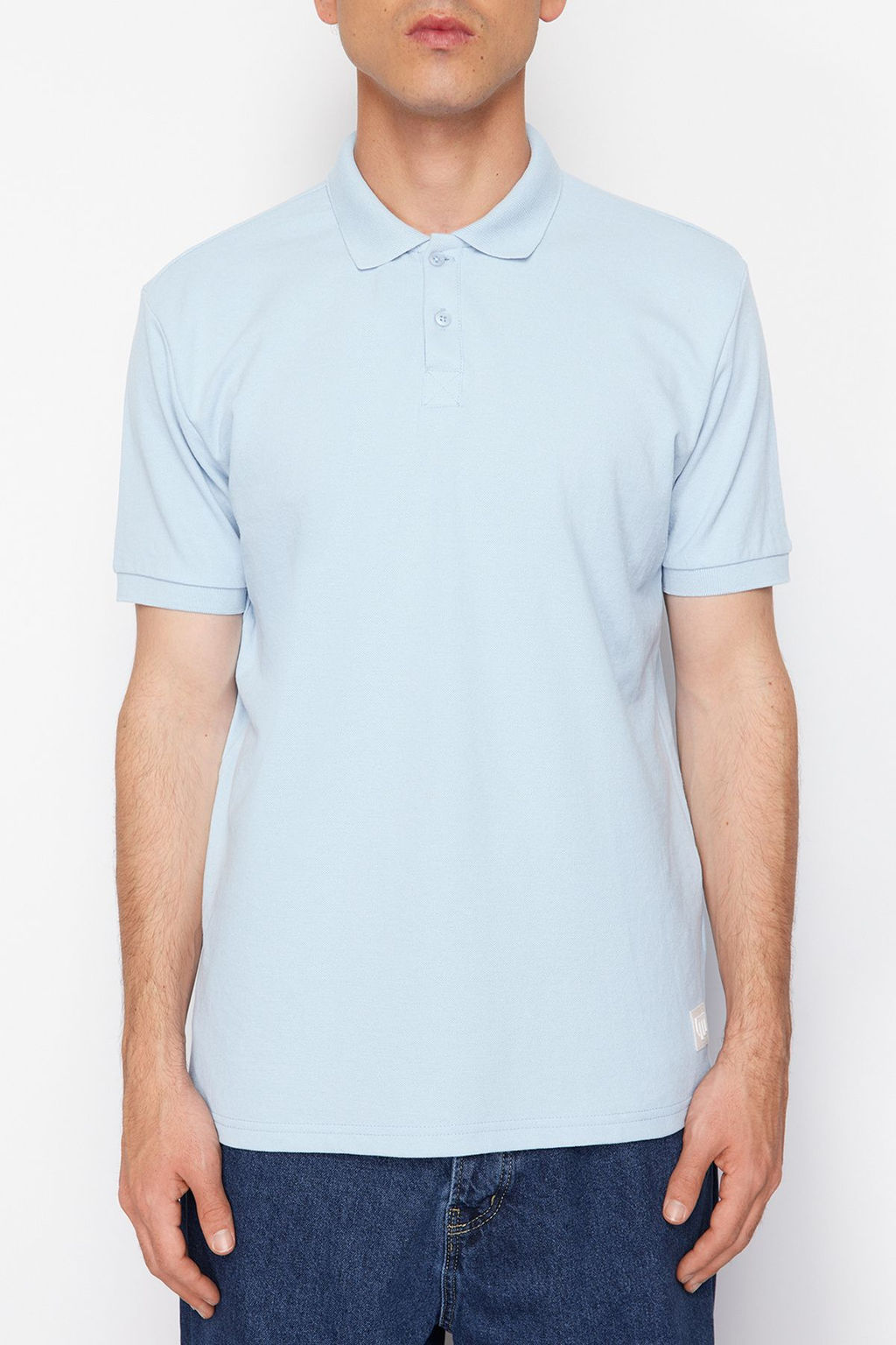 TRENDYOL MAN Premium Haki Regular/Normal Kesim Aplikeli Pike Polo Yaka T-shirt TMNSS23PO00016 - Trendyolmilla фото 36